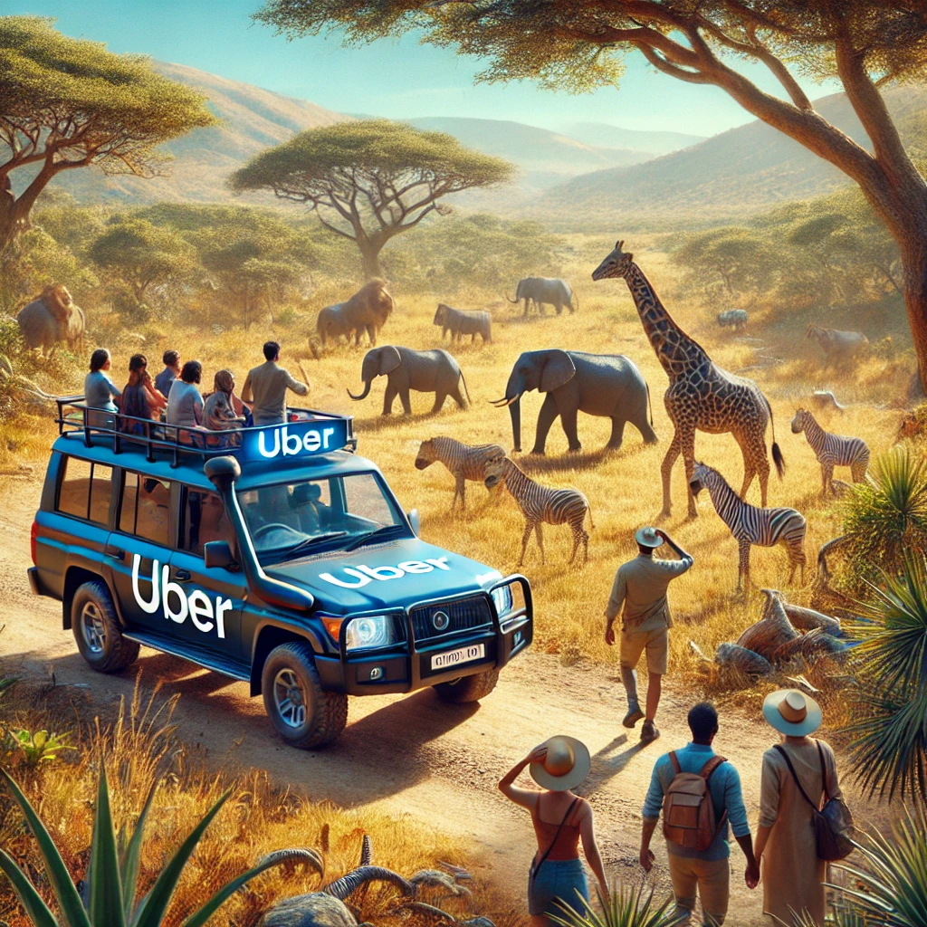 Uber Safari : une nouvelle offre de voyage immersive en Afrique du Sud
